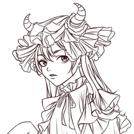 просто скетчик какой то девочки 