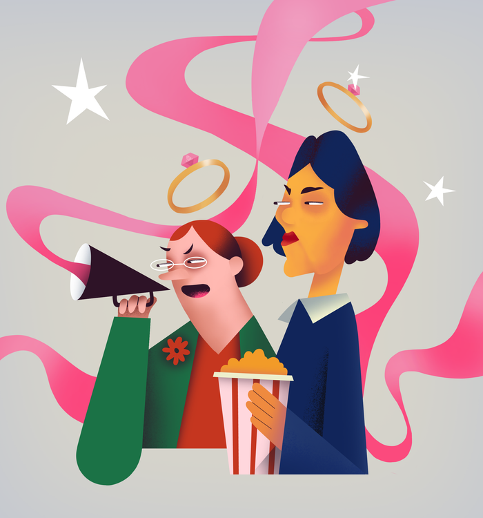 Роза и Лариса