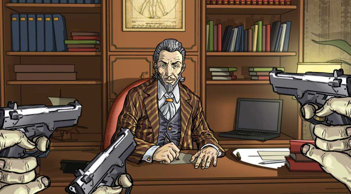 Кадры комикса для игры