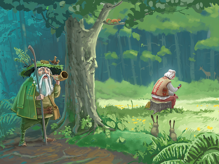 Илюстрация к сказке, №2