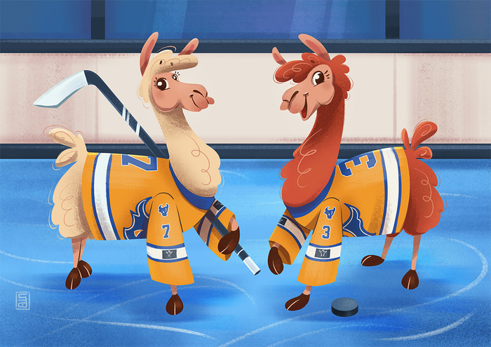 Ламы-хоккеистки