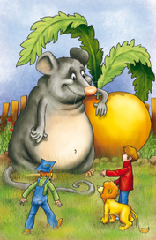 репка -"а давайте позовём мышку...."