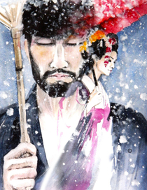 "Падает снег".