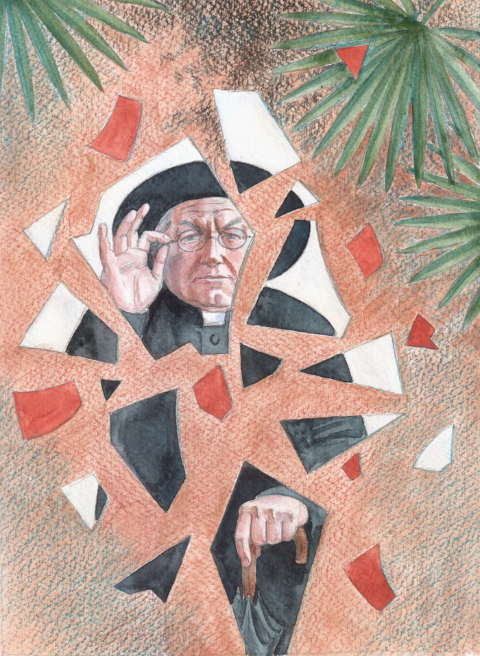 Иллюстрация к рассказу ГК. Честертона