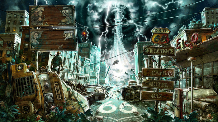 «DOOMSDAY» (главная страница игры) 