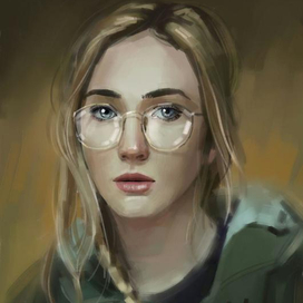 Девушка в очках