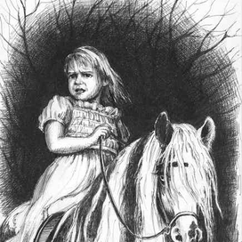 сердитая девочка