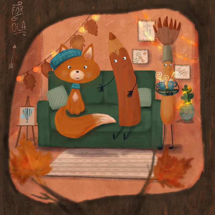 Создание персонажа для Ola Art School