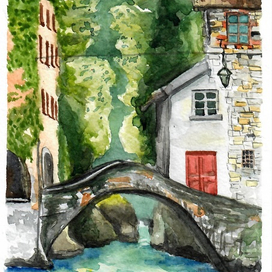 Итальянский дворик