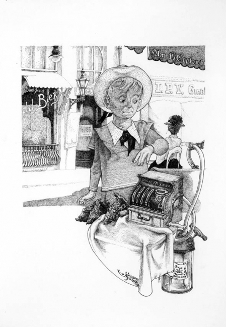 Илл. к роману Я. Кросса &quot;Полет на месте&quot; (Изд-во &quot;КПД&quot;)