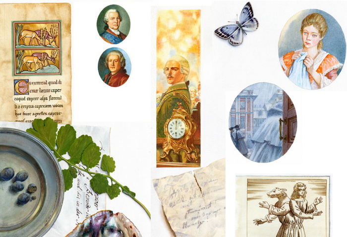 "Господин аптекарь". Элементы оформления.