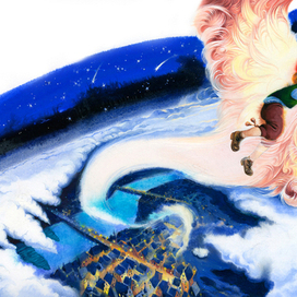 Разворот к сказке Астрид Лингрен "Мио, мой Мио!"