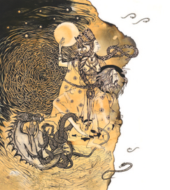 А. Ремизов "Лимонарь", глава Как на земле зародился вихрь