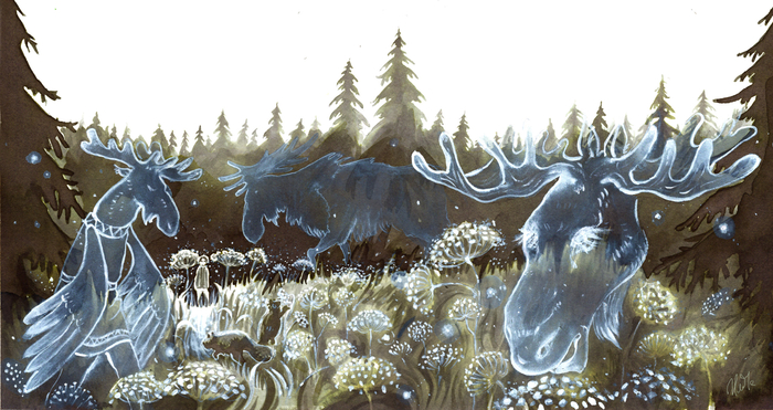 "В лодке из медвежьих снов"