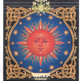 Этикетка для вина.  Красно Солнышко.