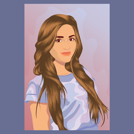 Vector Portrait (Pop - Art Style)