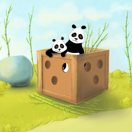 Иллюстрации к сказке New in the zoo автор Joy Hill