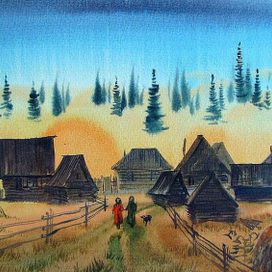 Дереня Бутаково. Осень.