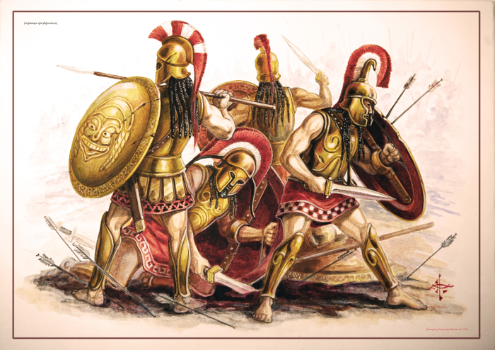 Спартанцы...