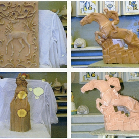 скульптуры