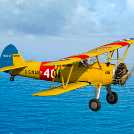 Stearman PT-13/N2S-2 (box art for ICM) 