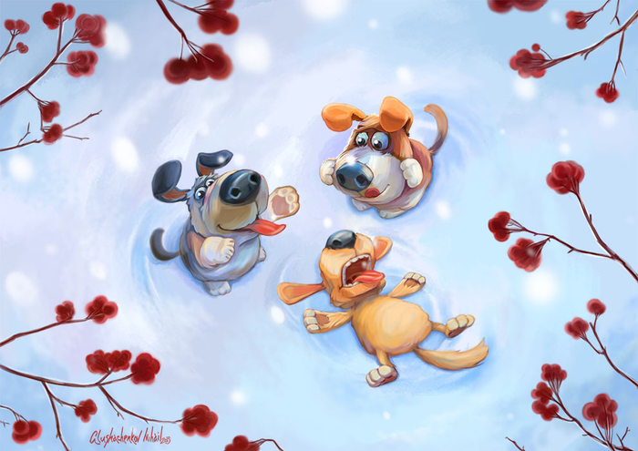 Снегопад/Snowfall