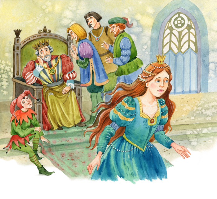 К сказке Шарля Перро "Ослиная шкура", изд. Эксмо