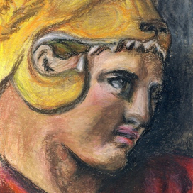 Человек в львином шлеме.