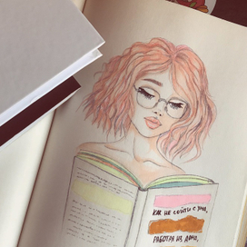 снова девушка)