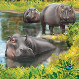 Разворот в энциклопедию. Саванна