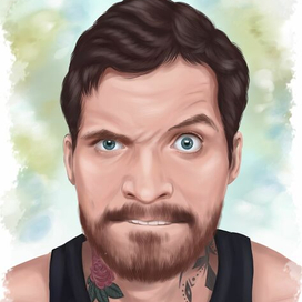 Портрет брутального мужчины