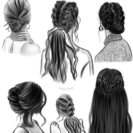 Скетч девушек