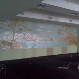 Горы/сосны. Рельеф. "Флоренция".