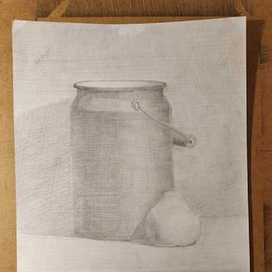 Натюрморт из двух предметов