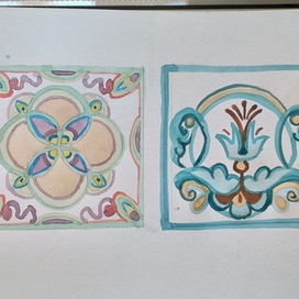 Наброски изразцов