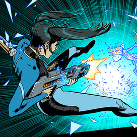 Комикс иллюстрация