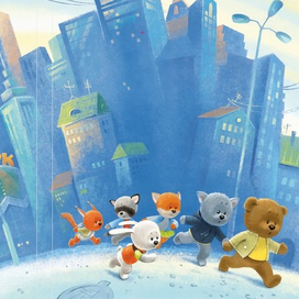 Бежим, бежим, бежим! (для обложки)