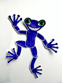 Frog paperdoll