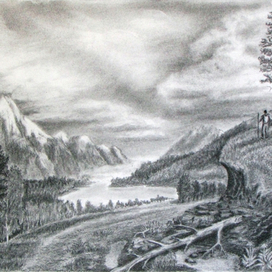 У входа в ущелье