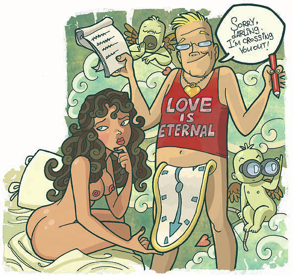 Иллюстрация для журнала GQ