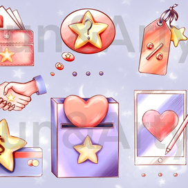 Иконки для блога, сайта, интернет - магазина. 