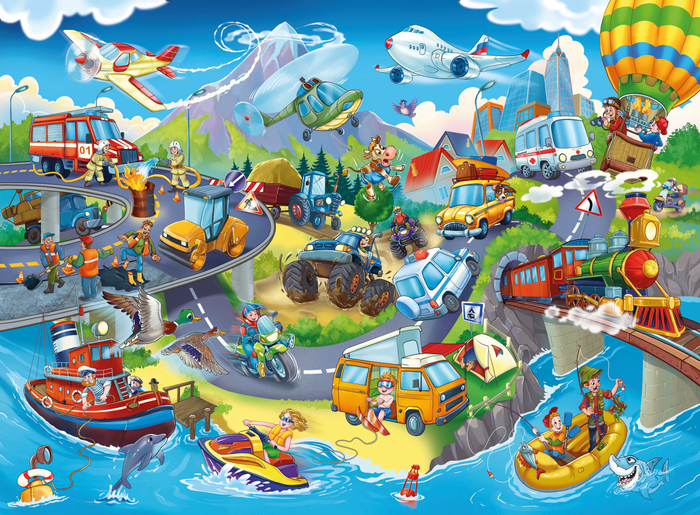 Иллюстрация для пазла