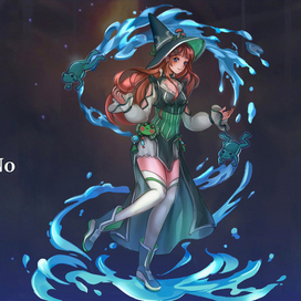 Аниме ведьма