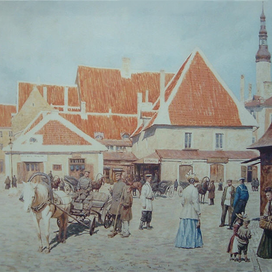 Ратушная площадь в Ревеле