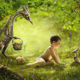 Древесные драконы, обожающие землянику