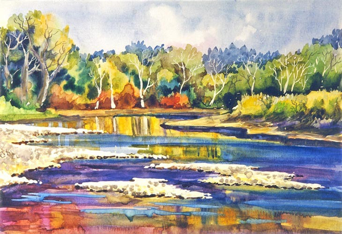 Снова осень. Кубань.