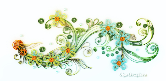 Квиллинг в 3Д