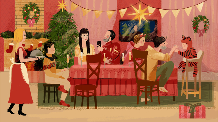 Из серии "Мы с друзьями на Новый год..."