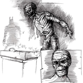 комикс , проработка момента/сцены