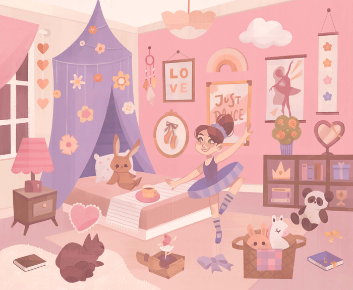 Комната балерины